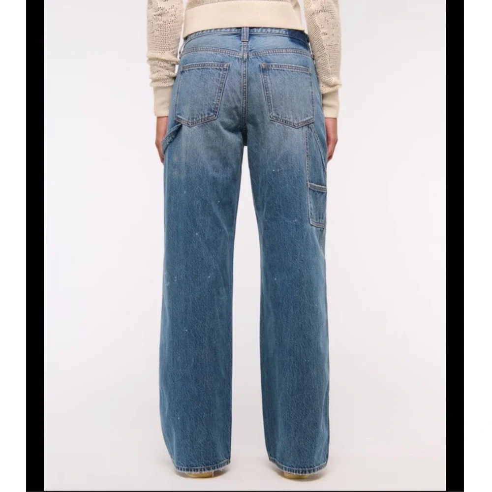 Madewell Relaxed Straight Carpenter Pocket Utility Baggy Fit Jeans Size 33 30